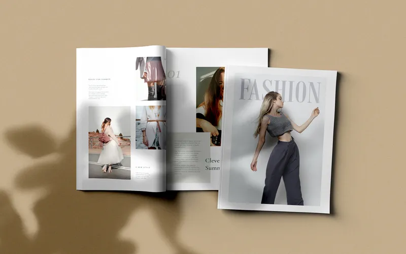 Photoshop Magazine Mockups Preview