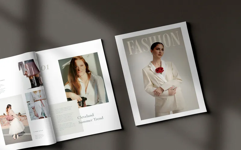 PSD Magazine Mockups Preview