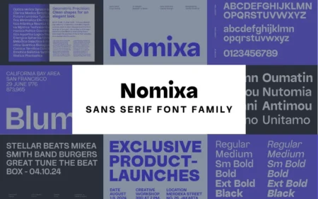 Noxima - Sans Serif Font Bundle Feature Image