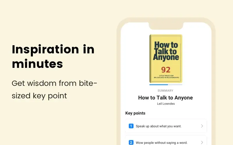 Quick Book Summary App