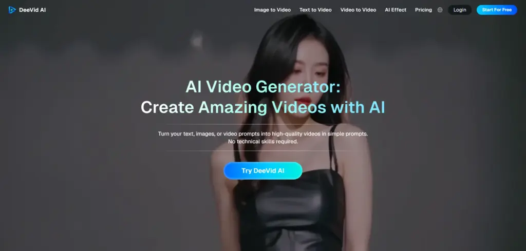 Deevid Video generator