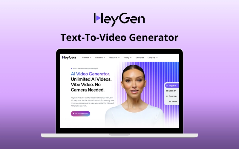 HeyGen Text To Video Generator ai video generator free ai text to video text to video ai generator
