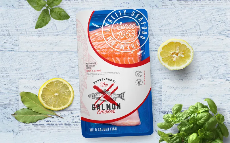 product package designed tieh the fish illustrations