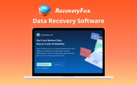 RecoveryFox Data Recovery Software Feature Image