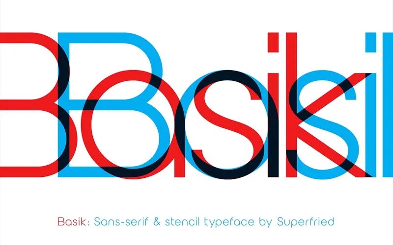 basik font preview
