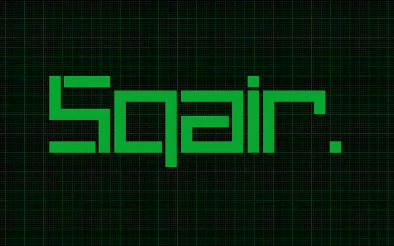 sqair big fonts preview