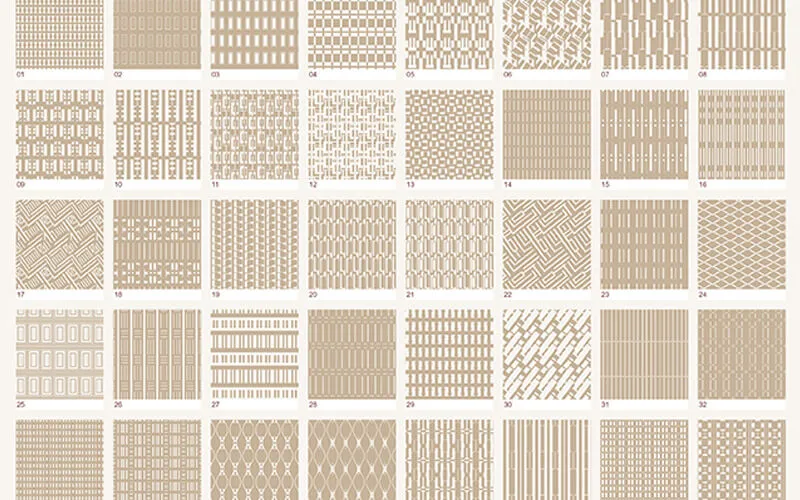 Collage Of Geometric Seamless Patterns