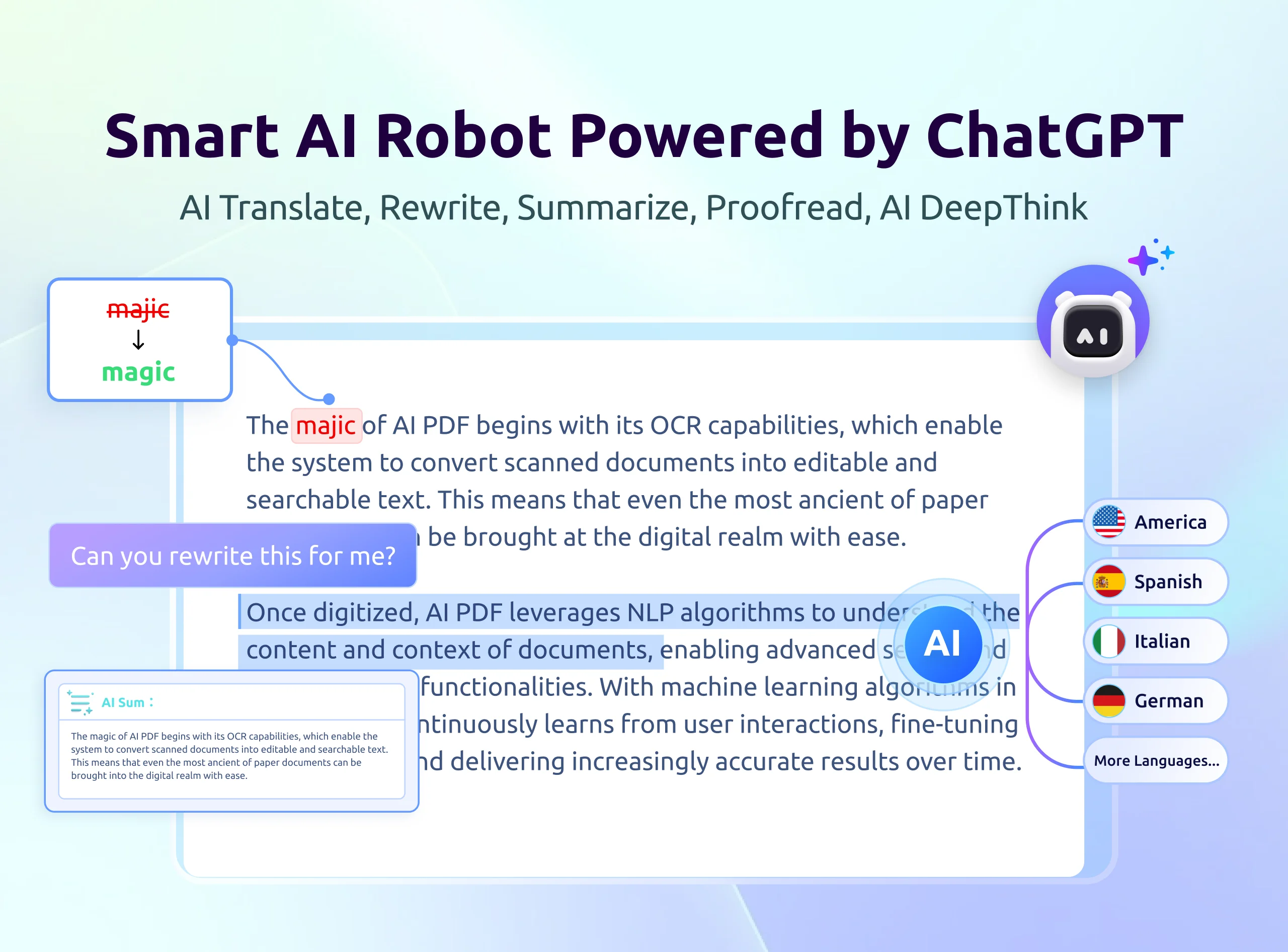 Read And Annotate PDFS PDF Reader Pro Permanent - AI PDF Software
