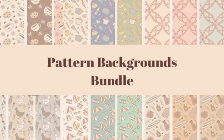 233+ Pattern Backgrounds Bundle Feature Image