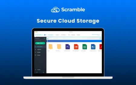 Scramble Secure Cloud Storage Feature Image Lifetime Access