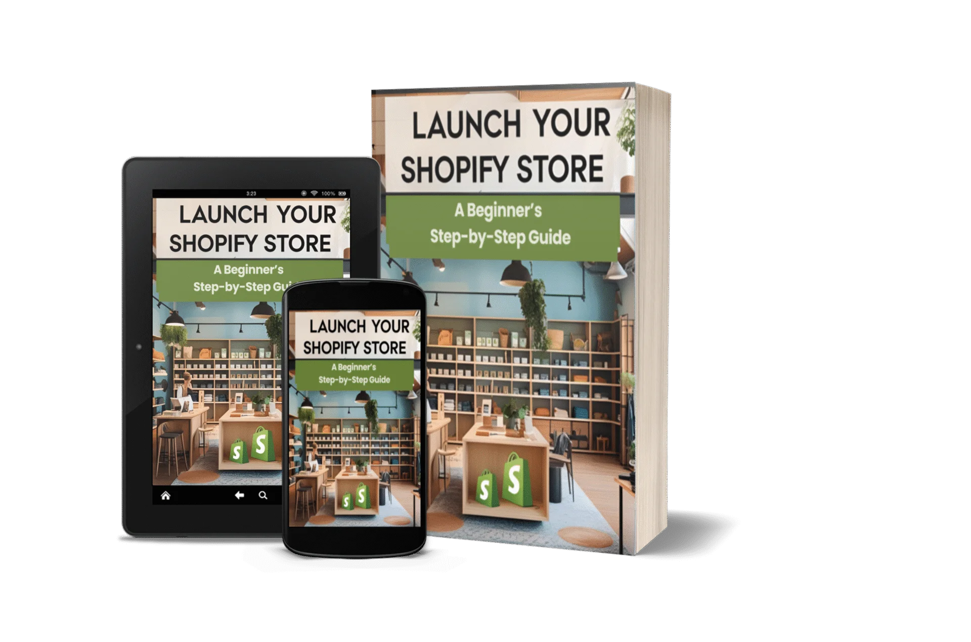 Launch your shopify store eBook Image