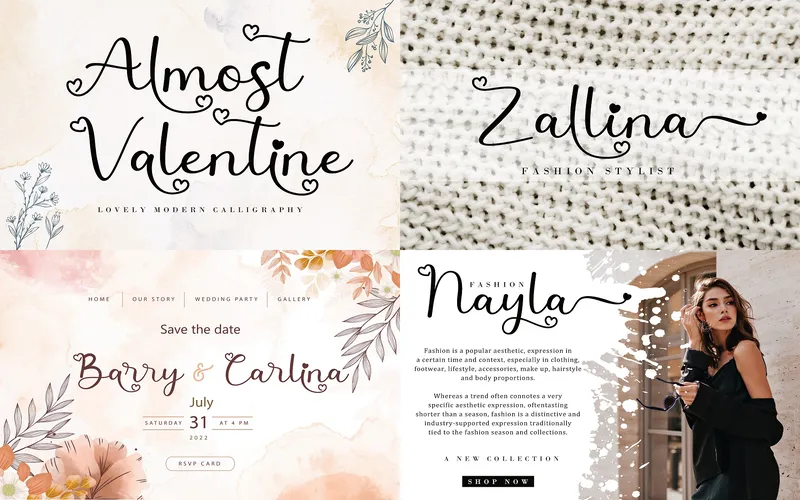 Almost Valentine Season Font