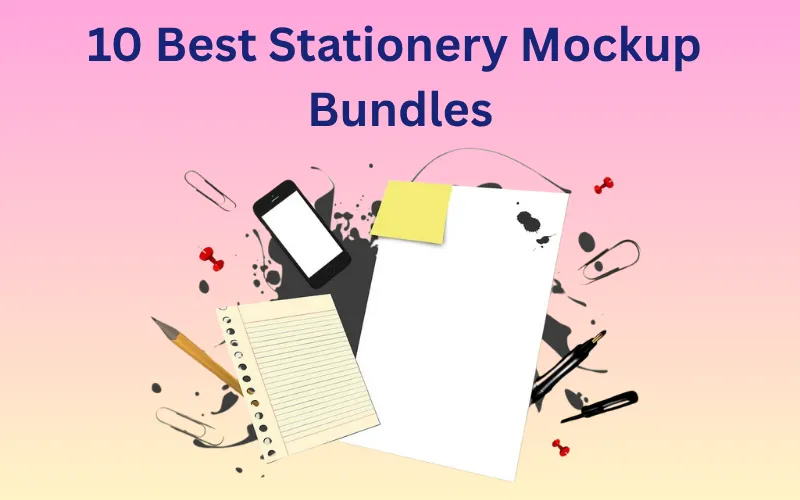 Best Stationery Mockup Bundle Blog Feature Image