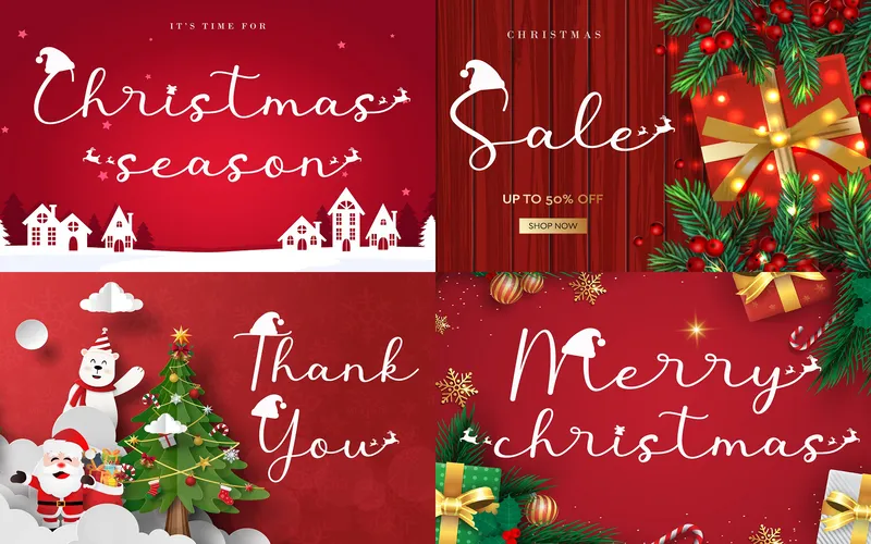 Christmas Season Font