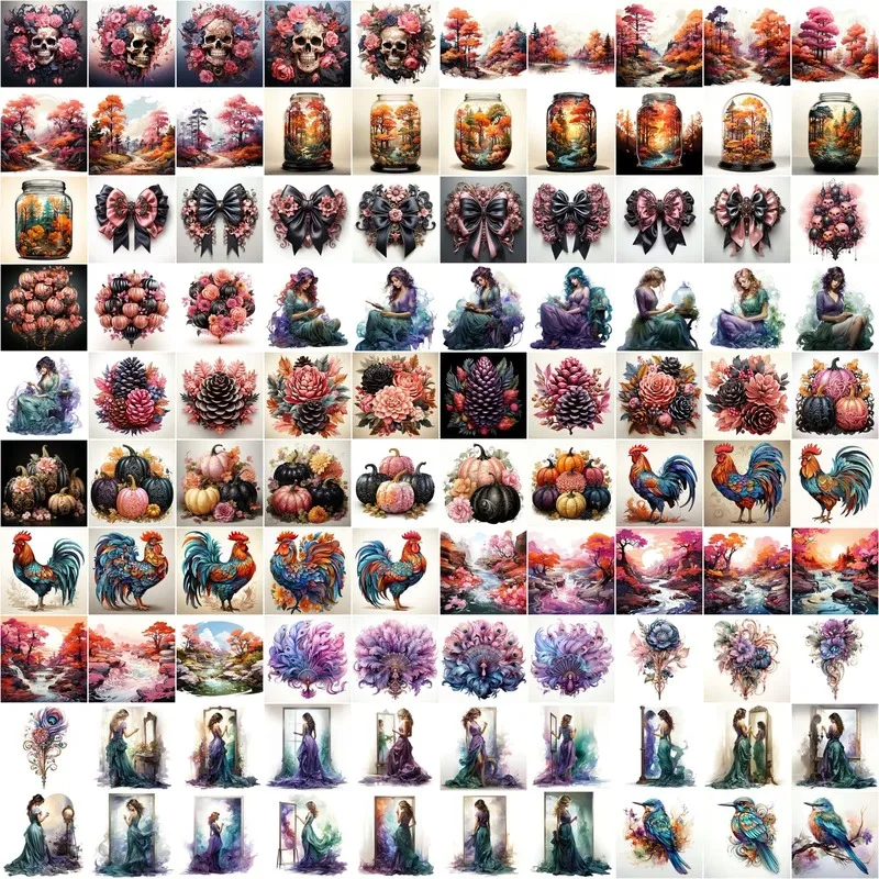 Collage of Cute Fantasy Clipart