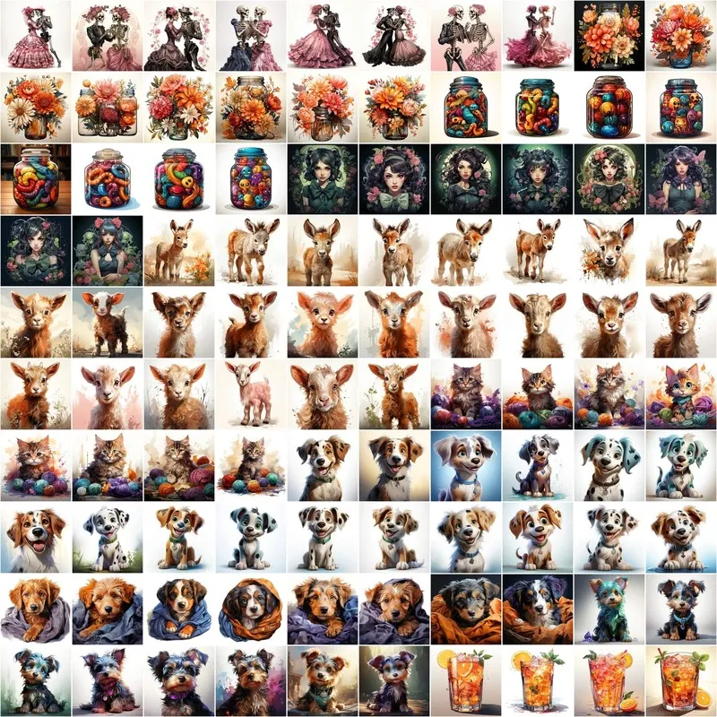 Collage of Stock Dreamy Images