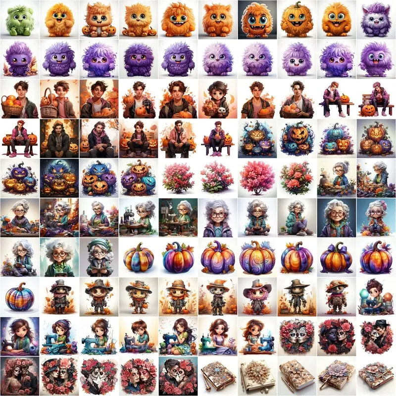 Collage of Fantasy Clipart Images