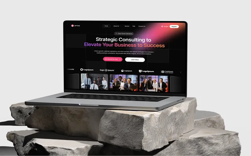 Laptop Mockup Figma UI Kit preview image