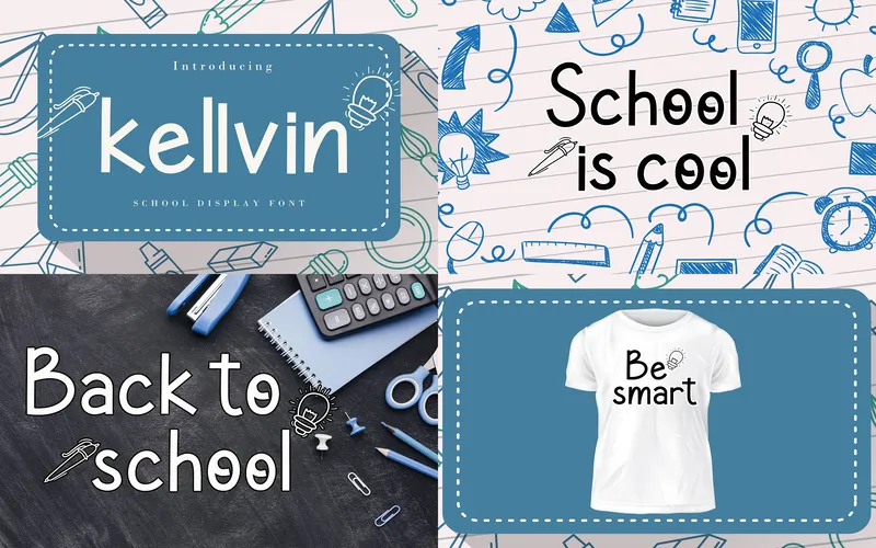 Kellvin Seasonal Font