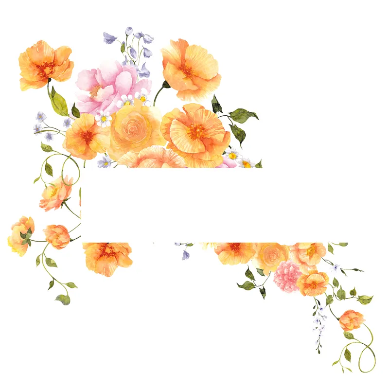 Botanical Clipart Frames preview image