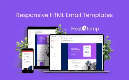 Hostetemp HTML Email Templates Feature Image