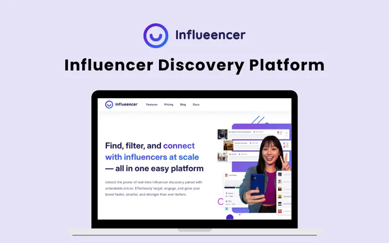 Influeencer Influencer Discovery Platform Feature Image