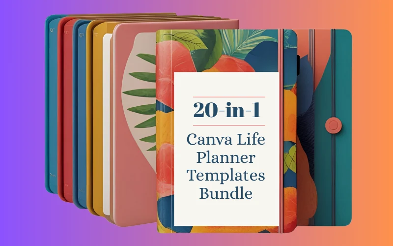 Life Planner Templates Bundle Feature Image