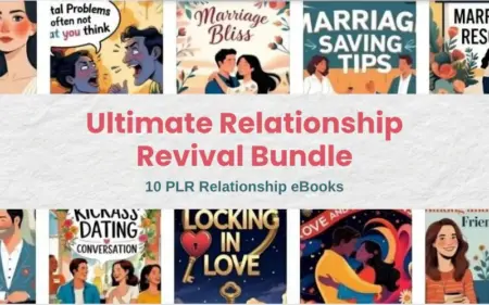 PLR Relationship eBooks Bundle Feature Image