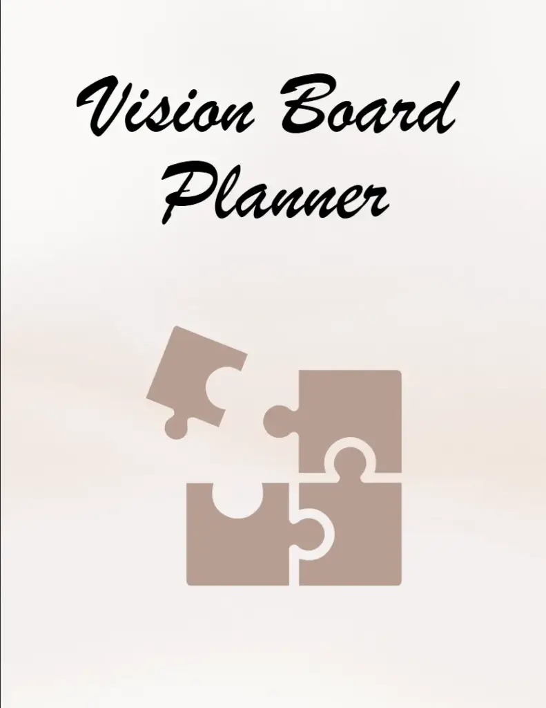 Preview of Vision Board Planner Templates