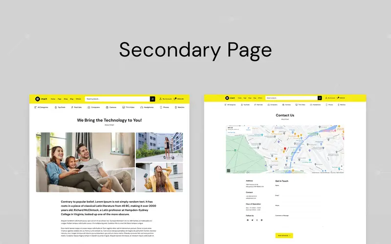 emart secondary page preview image