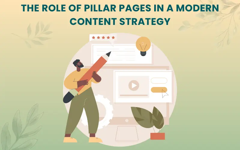 Feature image for blog - The role of Pillar Pages in modern content creation