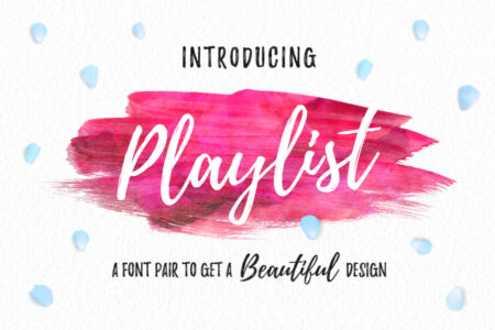 Playlist Free font