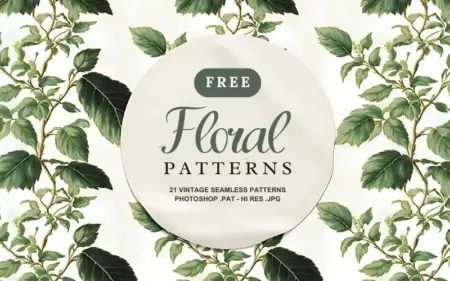 Free Floral Patterns Bundle