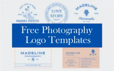 Free Photography Logo Templates Bundle
