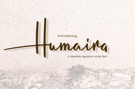 Humaira Free Script Font