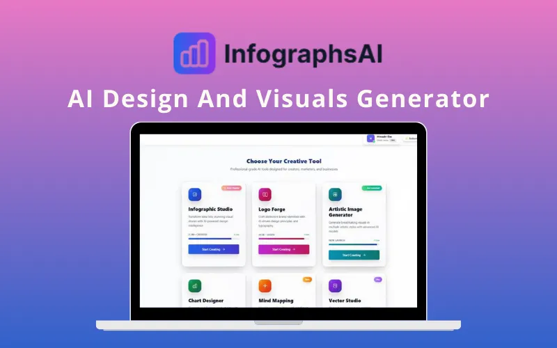 InfographsAI AI Design & Visuals Generator Feature Image