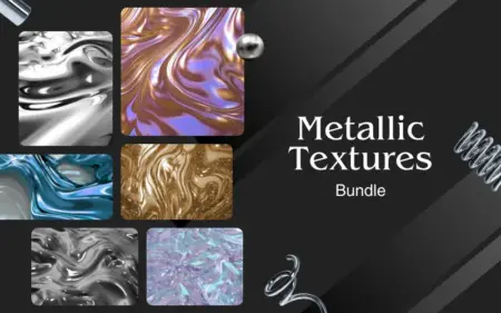 Free Metallic Textures Bundle