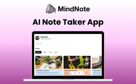 MindNote Feature Image AI Note taking app for professionals