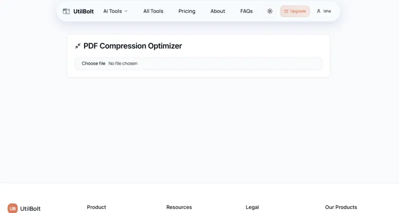 PDF Compression Optimizer