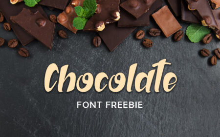 Chocolate Font - Freebie