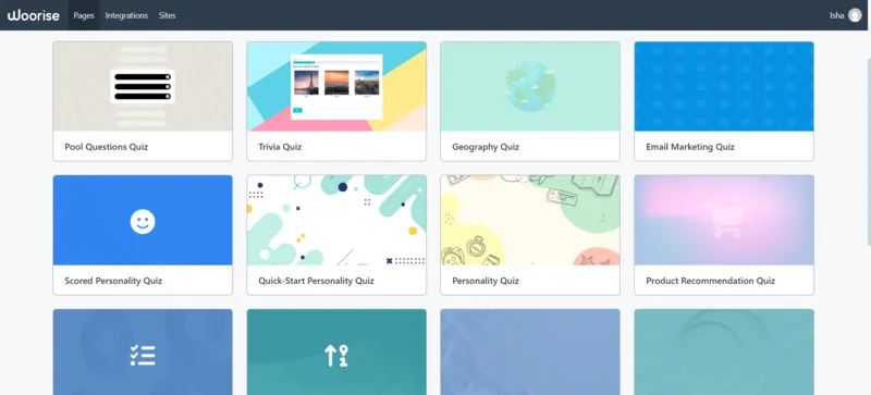 Quiz Templates
