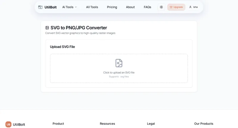 SVG To PNG/JPG Converter