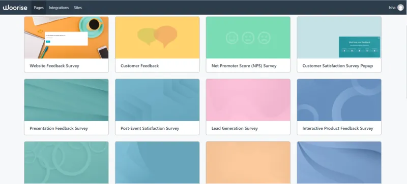 Survey Templates