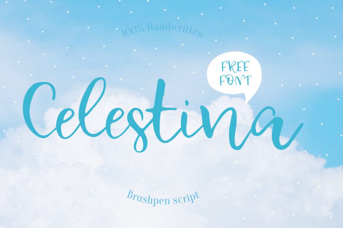Celestina Free Fonts Bundle Feature Image