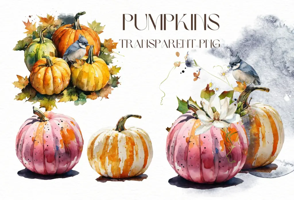 A display of 10 pre-made card designs featuring warm watercolor floral arrangements.