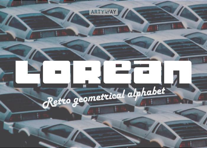 Lorean Font Feature Image