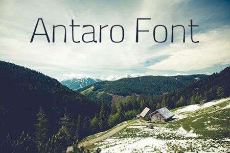 Antaro - Handwritten Typeface - Freebie | Extended License