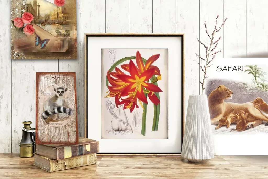 Eight different watercolor scenes of snow-covered cabins and winter landscapes.