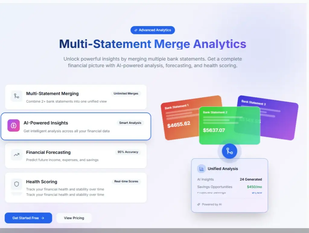 Spendify 2.0 Advanced Analytics