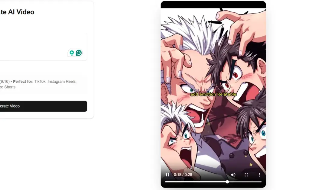FlowVid auto synced captions and subtitles feature